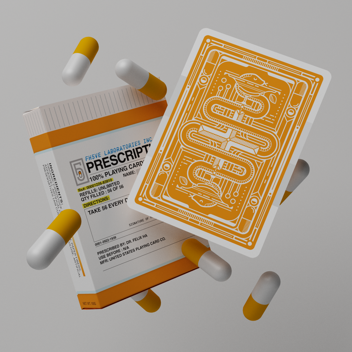 PRESCRIPTION Playing Cards - FH5VE