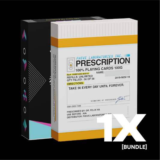 1x IZO & PRESCRIPTION Playing Cards Bundle - FH5VE