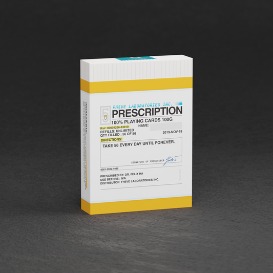 PRESCRIPTION Playing Cards - FH5VE